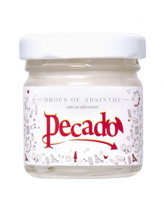 Массажная свеча Drops Of Absinthe - 35 мл. - Pecado - купить с доставкой в Волгограде