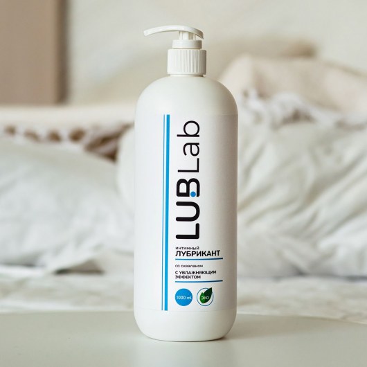 Увлажняющий лубрикант со скваланом - 1000 мл. - LUBLab - купить с доставкой в Волгограде