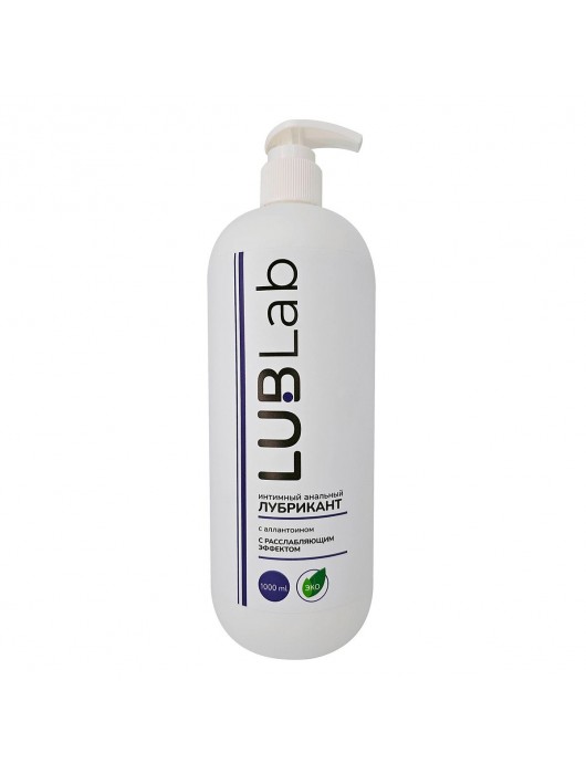 Расслабляющий анальный лубрикант с аллантоином - 1000 мл. - LUBLab - купить с доставкой в Волгограде