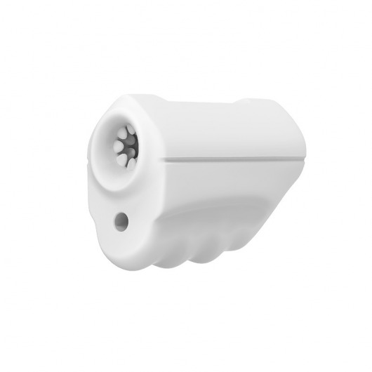 Белый вибромастурбатор Mini Masturbator - Silicone Toys - в Волгограде купить с доставкой