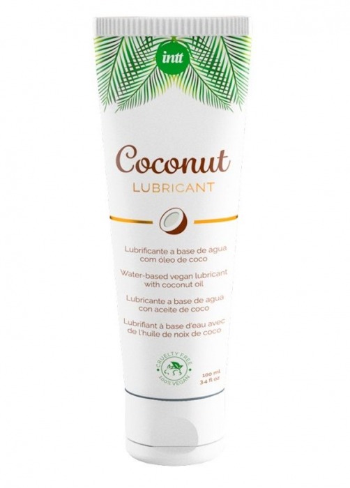 Веганская смазка на водной основе Coconut Lubricant - 100 мл. - INTT - купить с доставкой в Волгограде