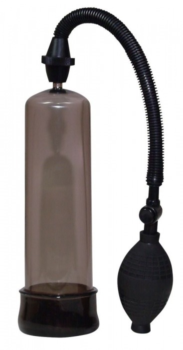 Вакуумная помпа черного цвета - 20 см. - Orion - в Волгограде купить с доставкой