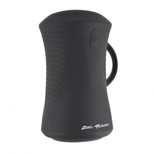 Черный вибромастурбатор с гироскопом Gyro Stroke - Zero Tolerance - в Волгограде купить с доставкой