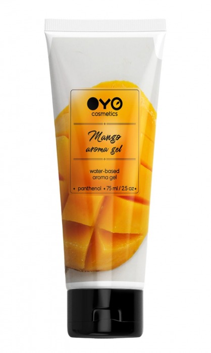 Лубрикант на водной основе OYO Aroma Gel Mango с ароматом манго - 75 мл. - OYO - купить с доставкой в Волгограде