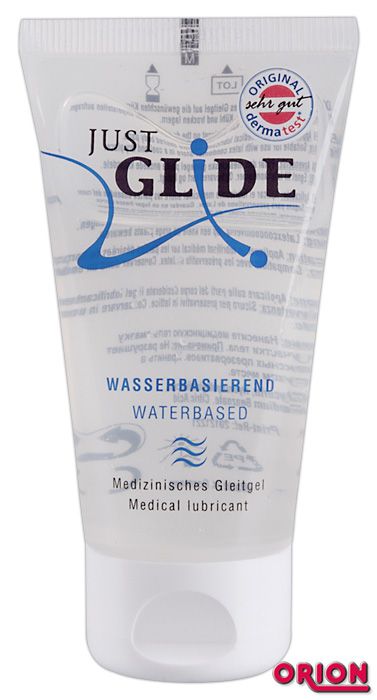 Вагинальная смазка на водной основе JUSTGLIDE - 50 мл. - Orion - купить с доставкой в Волгограде