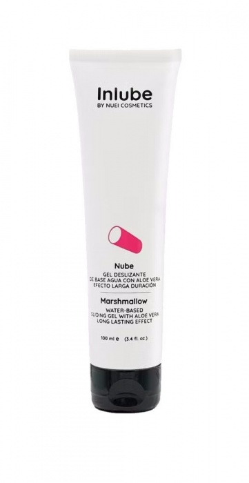 Лубрикант на водной основе Nuei Inlube с алоэ вера и ароматом маршмеллоу -100 мл. - Nuei cosmetics - купить с доставкой в Волгограде