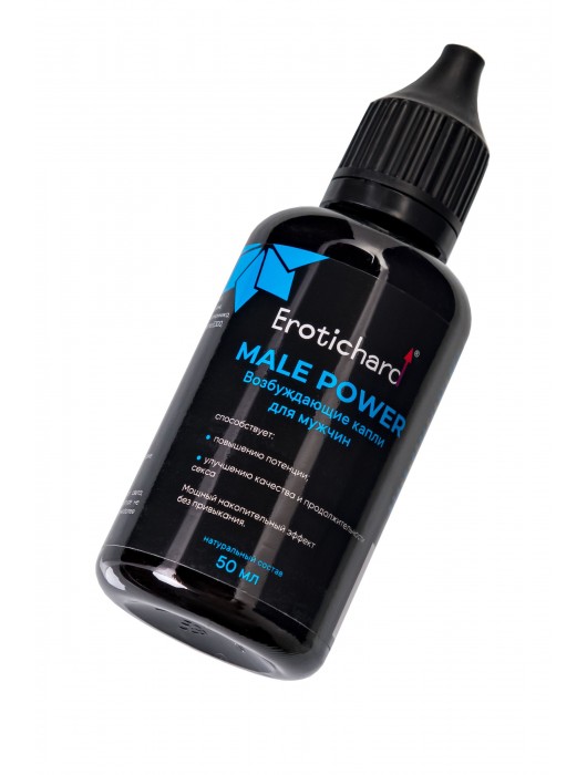 Капли для мужчин Erotichard Male Power - 50 мл. - Erotic Hard - купить с доставкой в Волгограде