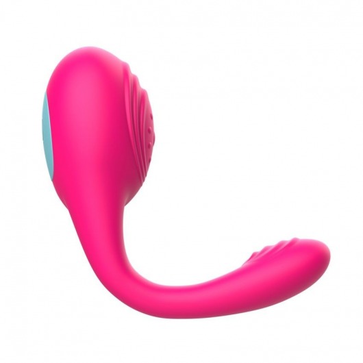 Розовое виброкольцо с пультом ДУ - I-MOON - в Волгограде купить с доставкой