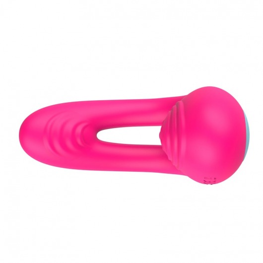 Розовое виброкольцо с пультом ДУ - I-MOON - в Волгограде купить с доставкой