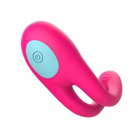 Розовое виброкольцо с пультом ДУ - I-MOON - в Волгограде купить с доставкой