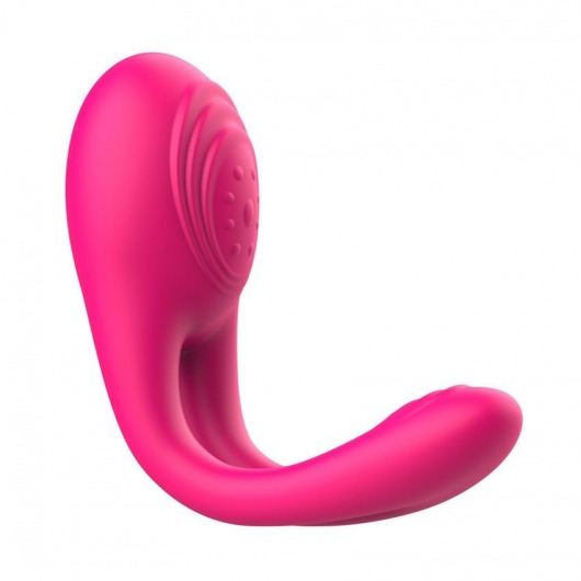 Розовое виброкольцо с пультом ДУ - I-MOON - в Волгограде купить с доставкой