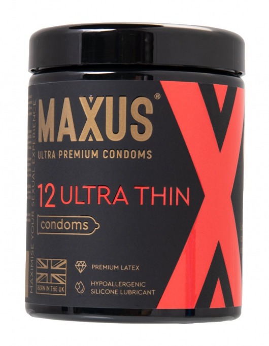 Ультратонкие презервативы MAXUS Ultra Thin - 12 шт. - Maxus - купить с доставкой в Волгограде
