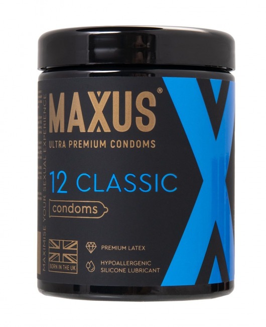 Классические презервативы MAXUS Classic - 12 шт. - Maxus - купить с доставкой в Волгограде