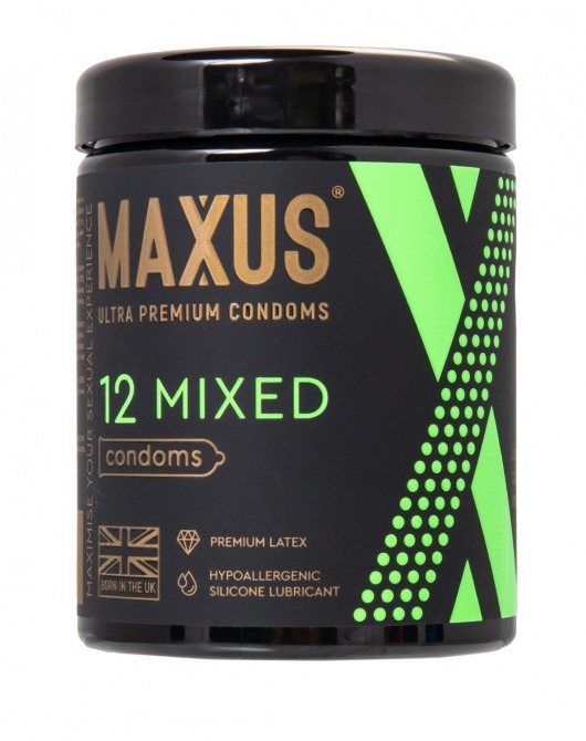 Презервативы MAXUS Mixed - 12 шт. - Maxus - купить с доставкой в Волгограде