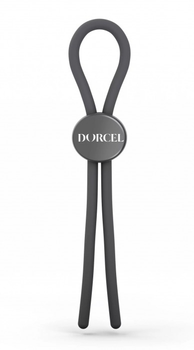 Серое эрекционное лассо на пенис Mr Dorcel - Dorcel - в Волгограде купить с доставкой