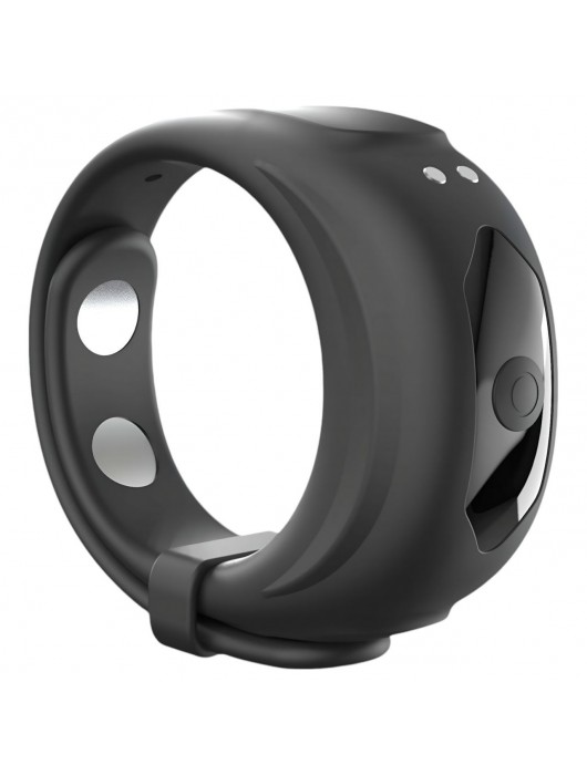 Черное эрекционное виброкольцо Fit Vibe Ring - Dorcel - в Волгограде купить с доставкой