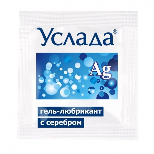 Гель-лубрикант «Услада с серебром» - 3 гр. - Биоритм - купить с доставкой в Волгограде