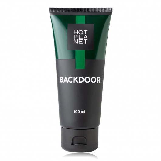Анальный лубрикант на силиконовой основе Backdoor - 100 мл. - HOT planet - купить с доставкой в Волгограде