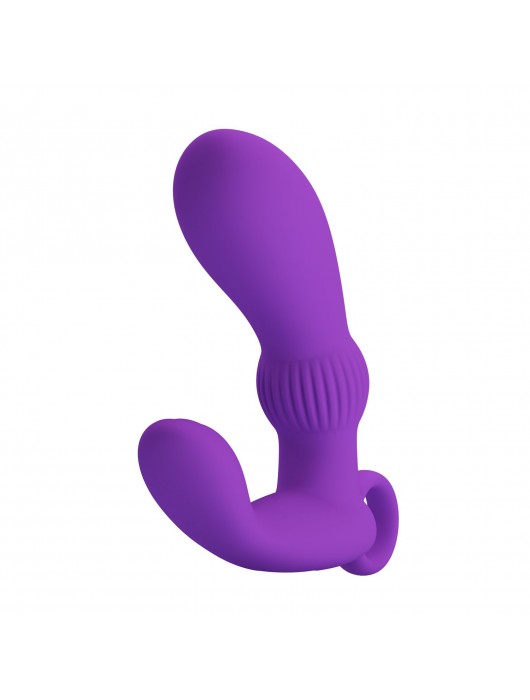 Фиолетовый вибромассажёр для массажа простаты Cayla - 11,2 см. - Baile - в Волгограде купить с доставкой