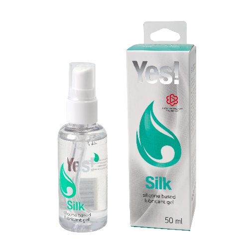 Силиконовая гипоаллергенная вагинальная смазка Yes Silk - 50 мл. - Sitabella - купить с доставкой в Волгограде