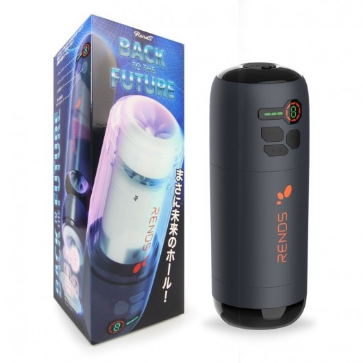 Черный вибромастурбатор Back To The Future - Rends - в Волгограде купить с доставкой