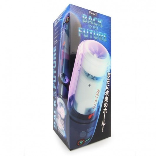 Черный вибромастурбатор Back To The Future - Rends - в Волгограде купить с доставкой