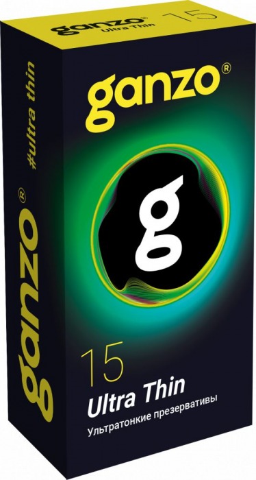 Прозрачные ультратонкие презервативы Ganzo Ultra thin - 15 шт. - Ganzo - купить с доставкой в Волгограде