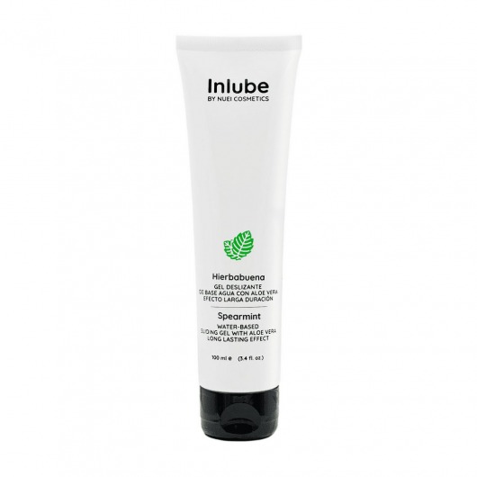 Водный лубрикант Nuei Inlube с алоэ вера и ароматом мяты - 100 мл. - Nuei cosmetics - купить с доставкой в Волгограде