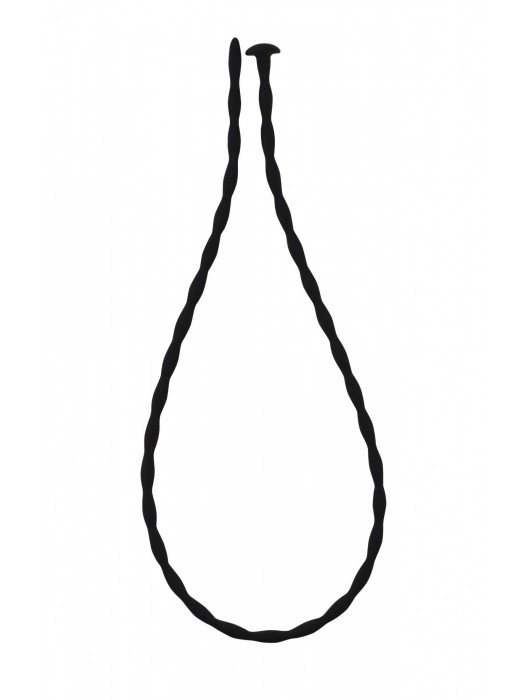 Черный уретральный массажер Glide Small - 30 см. - Lola Games - купить с доставкой в Волгограде