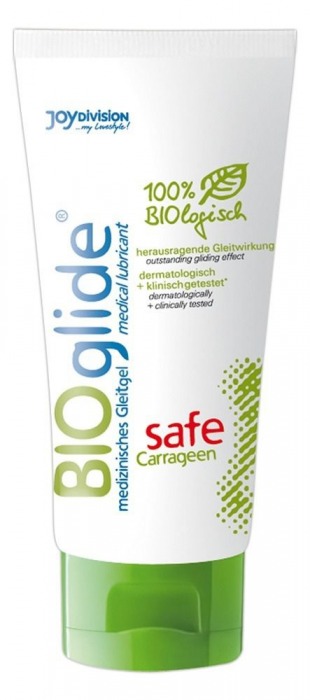 Гель-лубрикант на водной основе BIOglide safe Carrageen - 100 мл. - Joy Division - купить с доставкой в Волгограде