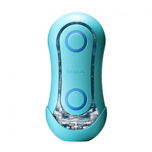 Голубой мастурбатор Tenga Flip ORB Ocean - Tenga - в Волгограде купить с доставкой