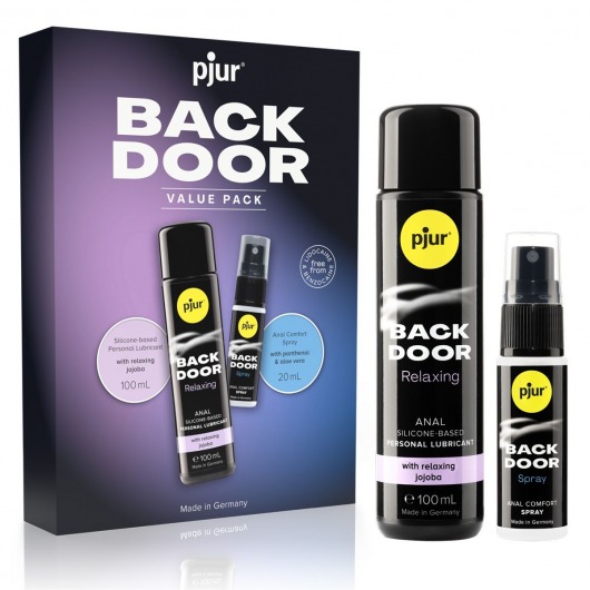Набор для анального секса pjur Back Door Value Pack - Pjur - купить с доставкой в Волгограде