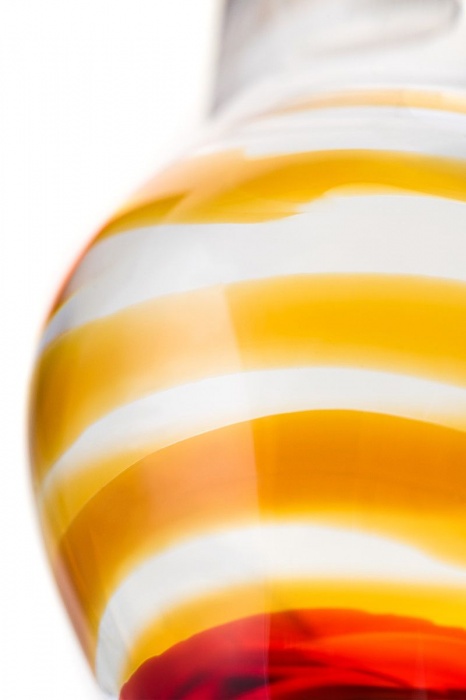 Стеклянная анальная пробка-стимулятор - 8,5 см. - Sexus