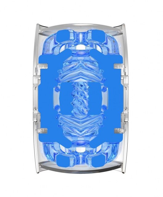 Мастурбатор Fleshlight Quickshot Turbo Blue Ice - Fleshlight - в Волгограде купить с доставкой
