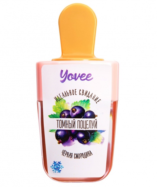 Охлаждающий бальзам для губ «Томный поцелуй» с ароматом черной смородины - 5 мл. - ToyFa - купить с доставкой в Волгограде