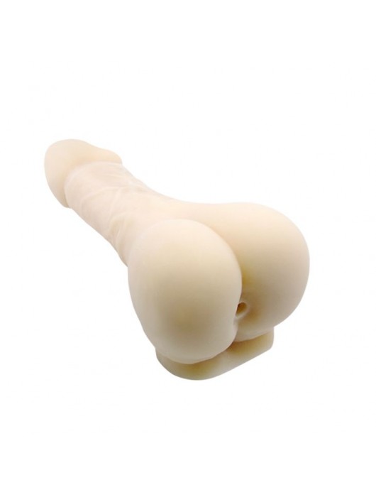 Мастурбатор-насадка Bigger Man - 21,5 см. - Baile - в Волгограде купить с доставкой