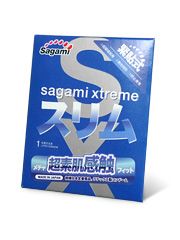 Презерватив Sagami Xtreme FEEL FIT 3D - 1 шт. - Sagami - купить с доставкой в Волгограде