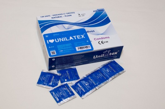Классические презервативы Unilatex Natural Plain - 144 шт. - Unilatex - купить с доставкой в Волгограде