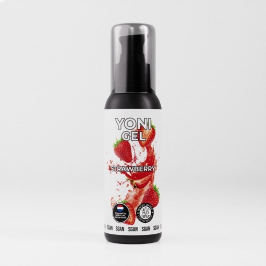 Лубрикант для орального секса SGAN со вкусом клубники - 100 мл. - SGAN - купить с доставкой в Волгограде