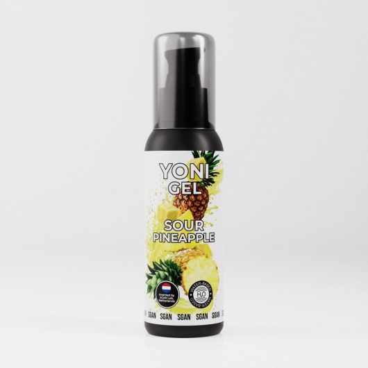 Лубрикант для орального секса SGAN со вкусом кислого ананаса - 100 мл. - SGAN - купить с доставкой в Волгограде