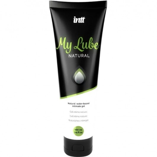 Увлажняющий гель-лубрикант на водной основе  для тела My Lube Natural - 100 мл. - INTT - купить с доставкой в Волгограде