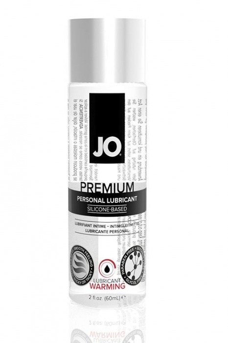 Возбуждающий лубрикант на силиконовой основе JO Personal Premium Lubricant  Warming - 60 мл. - System JO - купить с доставкой в Волгограде
