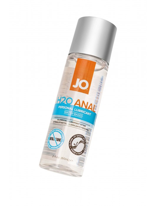Анальный лубрикант на водной основе JO Anal H2O - 60 мл. - System JO - купить с доставкой в Волгограде