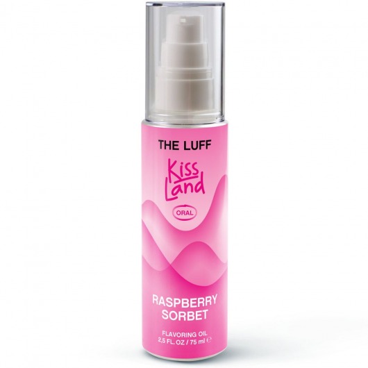 Съедобное массажное масло Kiss Land Raspberry Sorbet - 75 мл. - THE LUFF - купить с доставкой в Волгограде