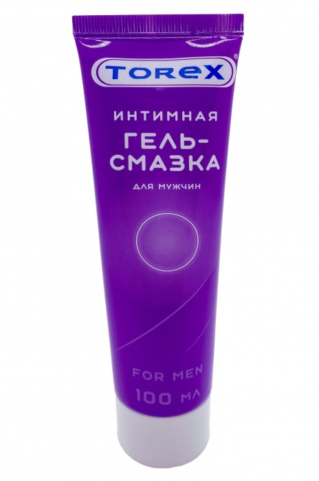 Гель-смазка на водной основе For Men - 100 мл. - Torex - купить с доставкой в Волгограде