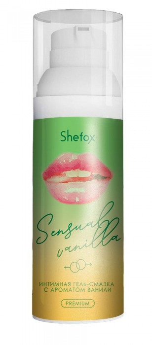 Интимная гель-смазка Shefox Premium «Чувственная ваниль» - 50 мл. - Shefox - купить с доставкой в Волгограде