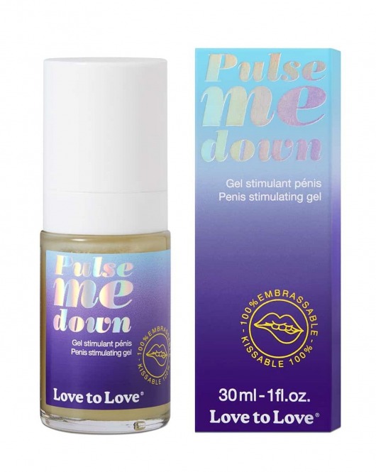 Стимулирующий гель для пениса Pulse Me Down - 30 мл. - Love to Love - купить с доставкой в Волгограде