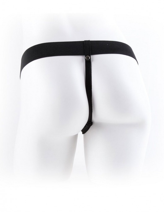 Фаллопротез телесного цвета Hollow Strap-On - 29 см. - Pipedream - купить с доставкой в Волгограде