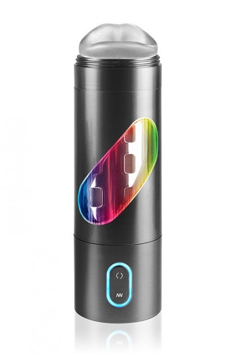Перезаряжаемый мастурбатор-ротик Extreme Toyz Rechargeable Roto-Bator Mouth - Pipedream - в Волгограде купить с доставкой