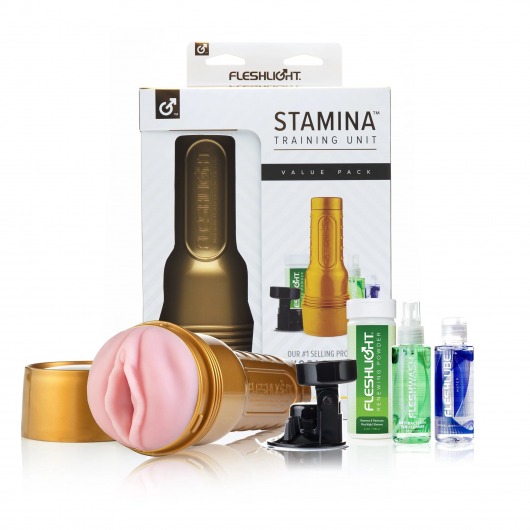 Набор для мастурбации Fleshlight Stamina Training Unit - Fleshlight - в Волгограде купить с доставкой